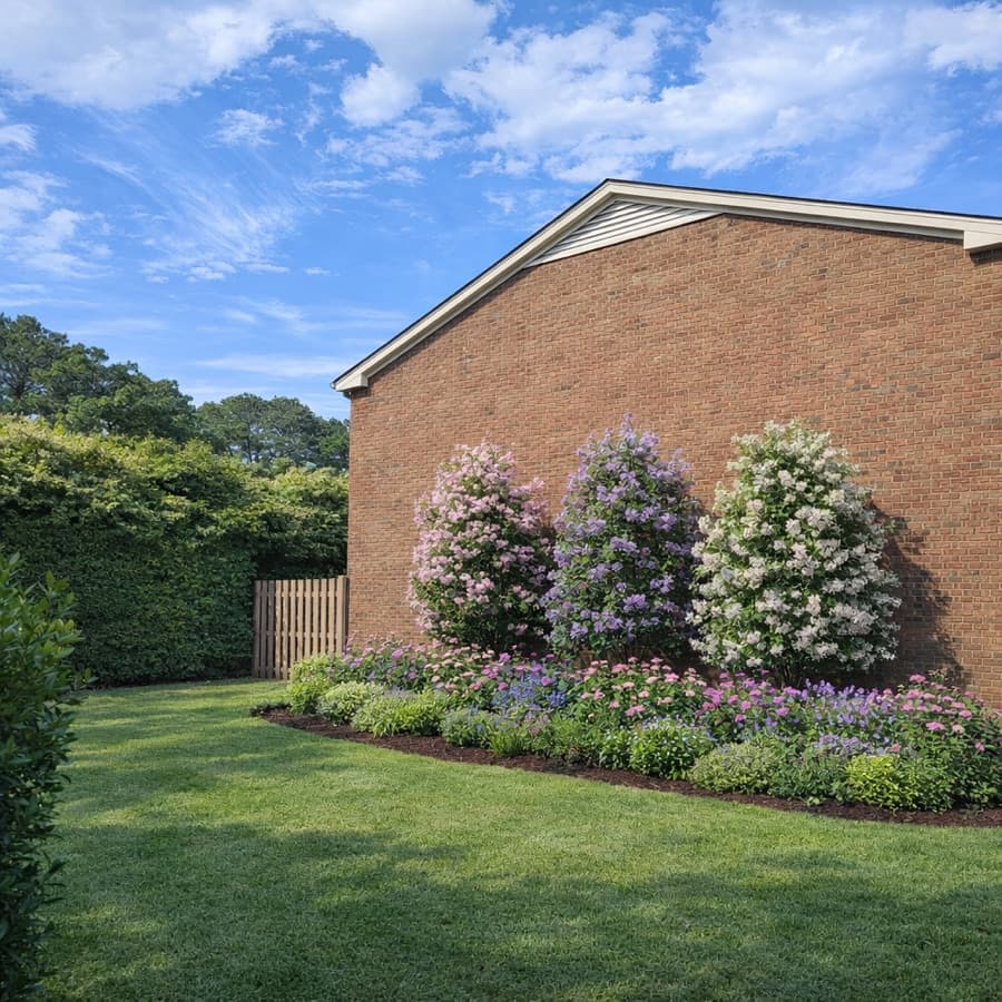 Yard 2 after OpenSprouts landscaping