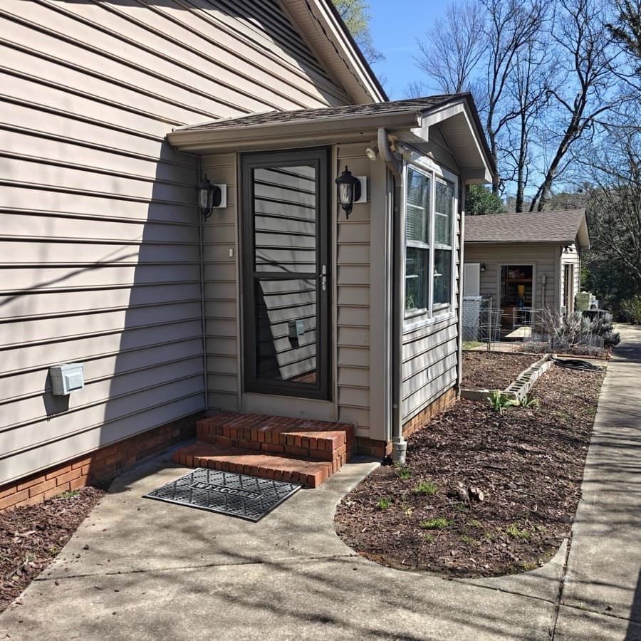 Yard 3 before landscaping